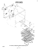 OVEN (CONTINUED) , LITERATURE AND OPTIONAL Diagram and Parts List for RE953PXKT1  Whirlpool Range