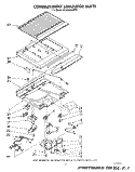 COMPARTMENT SEPARATOR Diagram and Parts List for ET16AKXSW02  Whirlpool Refrigerator