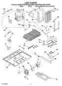 Part Location Diagram of W10276644 Whirlpool COMPRESSOR