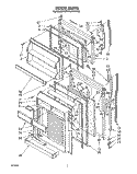 Part Location Diagram of 1107646 Whirlpool WHITE