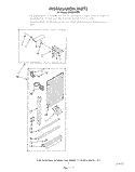 INSTALLATION Diagram and Parts List for AR0500XW0  Whirlpool Air Conditioner