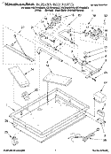 BURNER BOX PARTS Diagram and Parts List for KGCS100SBC3  KitchenAid Cooktop
