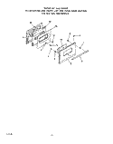 SECTION Diagram and Parts List for 1225W3A  Roper Range