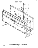 SECTION Diagram and Parts List for EH230FXLN0  Whirlpool Freezer