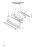 Part Location Diagram of 3184321 Whirlpool BRKT-CNTRL