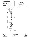 SECTION Diagram and Parts List for KCDC250X1  KitchenAid Food Waste Disposer