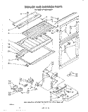 BREAKER AND PARTITION Diagram and Parts List for ET19JKXLWR0  Whirlpool Refrigerator