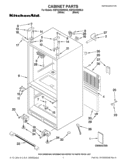Part Location Diagram of W10480705 Whirlpool TECH SHEET