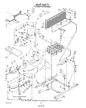 Part Location Diagram of 1107496 Whirlpool EXCHANGER, HEAT