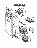 Part Location Diagram of 1129195 Whirlpool SHIM-SLIDE