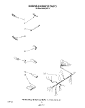 WIRING HARNESS Diagram and Parts List for DU8550XT5  Whirlpool Dishwasher