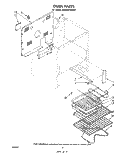 OVEN (CONTINUED) Diagram and Parts List for RM988PXLW2  Whirlpool Microwave Oven Combo