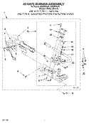 8318272 BURNER ASSEMBLY Diagram and Parts List for GGQ9858JQ1  Whirlpool Dryer