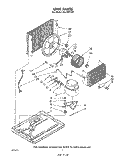 SECTION Diagram and Parts List for ALJ07520  Whirlpool Air Conditioner