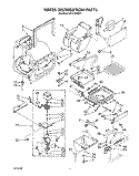 WATER DISTRIBUTION Diagram and Parts List for EC5150WV1  Whirlpool Ice Maker