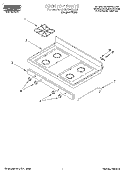 Part Location Diagram of 3195997 Whirlpool GRATE-BRNR