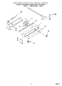 FREEZER CONTROL PANEL Diagram and Parts List for KSSP42MFB05  KitchenAid Refrigerator