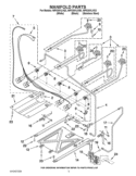 MANIFOLD PARTS Diagram and Parts List for WFG381LVB3  Whirlpool Range