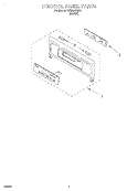 Part Location Diagram of 4448873 Whirlpool CNTRL-ELEC