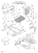 UNIT Diagram and Parts List for 8ED20TKXDN00  Whirlpool Refrigerator