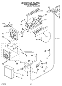 ICEMAKER PARTS PARTS NOT ILLUSTRATED Diagram and Parts List for KSSO36FMX00  KitchenAid Refrigerator