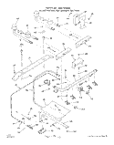 BODY Diagram and Parts List for 1423^0A  Whirlpool Range