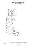 MOTOR AND DRIVE Diagram and Parts List for KUCC151T0  KitchenAid Trash Compactor
