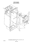 LINER Diagram and Parts List for ET18HMXTM01  Whirlpool Refrigerator