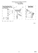 WATER SYSTEM Diagram and Parts List for 3LSC8255EQ1  Whirlpool Washer