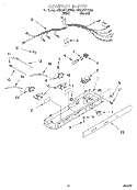CONTROL Diagram and Parts List for 6ED22PKXEN00  Whirlpool Refrigerator