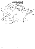 MANIFOLD Diagram and Parts List for FGS395VL2  Whirlpool Range
