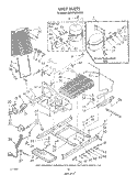 UNIT Diagram and Parts List for ED25PMXRWR3  Whirlpool Refrigerator