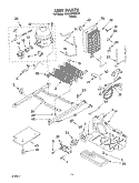 UNIT PARTS Diagram and Parts List for SS25AFXMQ00  Whirlpool Refrigerator
