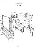 DOOR Diagram and Parts List for 8565L40  Roper Dishwasher