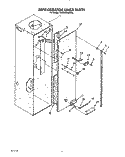 REFRIGERATOR LINER Diagram and Parts List for KSSS48DWW00  KitchenAid Refrigerator