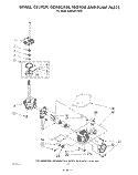 Part Location Diagram of 3350418 Whirlpool 3-Speed Drive Motor