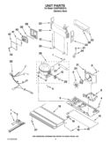 UNIT PARTS Diagram and Parts List for G20EFSB23S10  Whirlpool Refrigerator