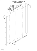 Part Location Diagram of 2002474 Whirlpool RETAINER