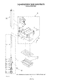 POWERSCREW AND RAM Diagram and Parts List for 7KFCC150S1  KitchenAid Trash Compactor