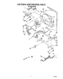 SECTION Diagram and Parts List for D25A0  Whirlpool Dehumidifier