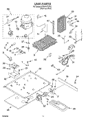 UNIT Diagram and Parts List for KSBP25FJSS01  KitchenAid Refrigerator