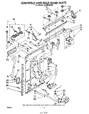 Part Location Diagram of 64127 Whirlpool Panel, Console
