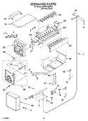 Part Location Diagram of WP2302814 Whirlpool Inlet Valve