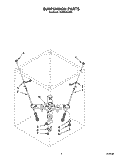 SUSPENSION Diagram and Parts List for TAWM200AN0  Estate Washer
