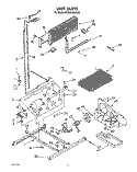 UNIT Diagram and Parts List for ET20GKXXW00  Whirlpool Refrigerator