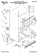 Part Location Diagram of 2174743 Whirlpool RAIL-CENTR