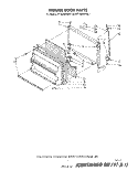 FREEZER DOOR Diagram and Parts List for ET18JKXRWR1  Whirlpool Refrigerator