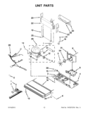 UNIT PARTS Diagram and Parts List for GX5FHTXVQ07  Whirlpool Refrigerator