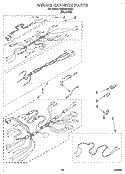 WIRING HARNESS Diagram and Parts List for RM765PXAB1  Whirlpool Wall Oven