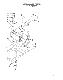 METER CASE Diagram and Parts List for CAP2782BW0  Whirlpool Washer